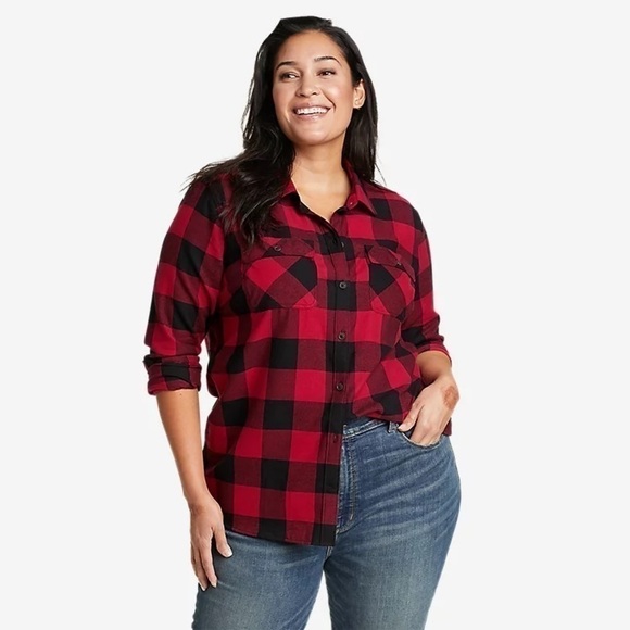 Eddie Bauer XL Firelight Flannel Shirt. I only wore once. - Picture 2 of 9